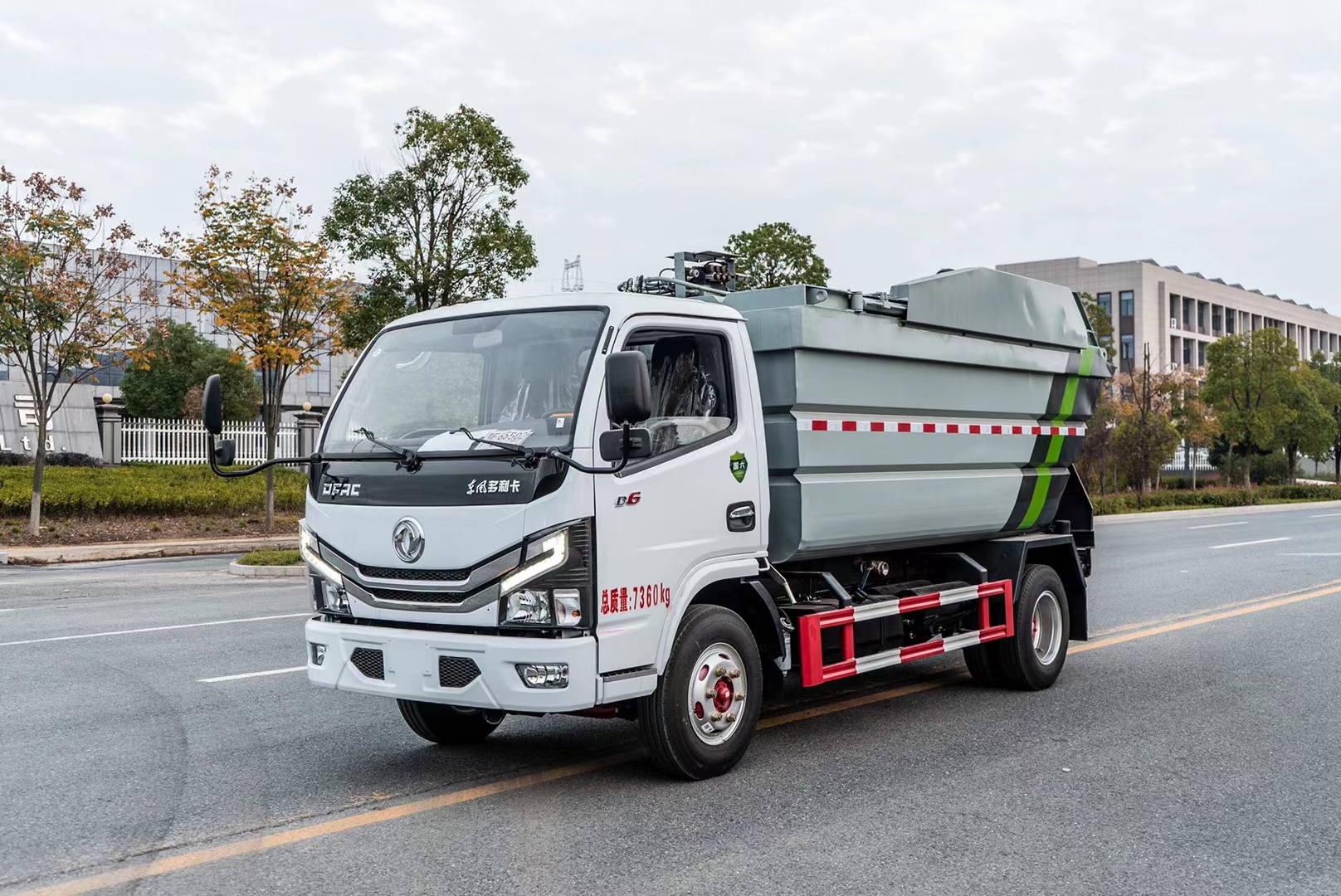 國六東風多利卡無泄漏垃圾車