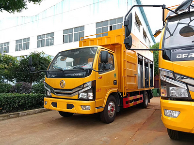 國六藍牌黃牌污水淨化車圖片