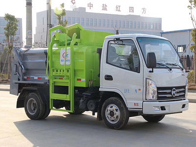 凱馬藍牌國六3噸餐廚垃圾車圖片